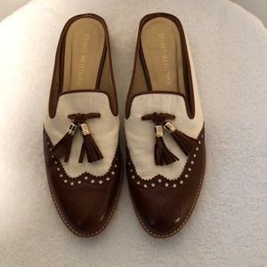 Stuart Weitzman Backless Loafers
